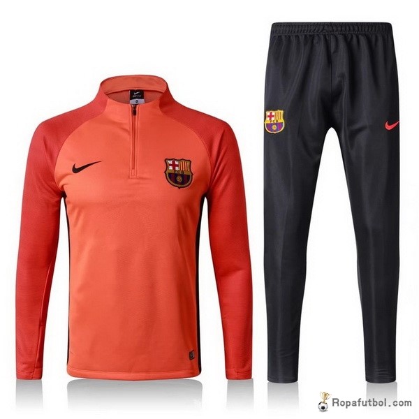 Chandal Barcelona 2017/18 Naranja Negro